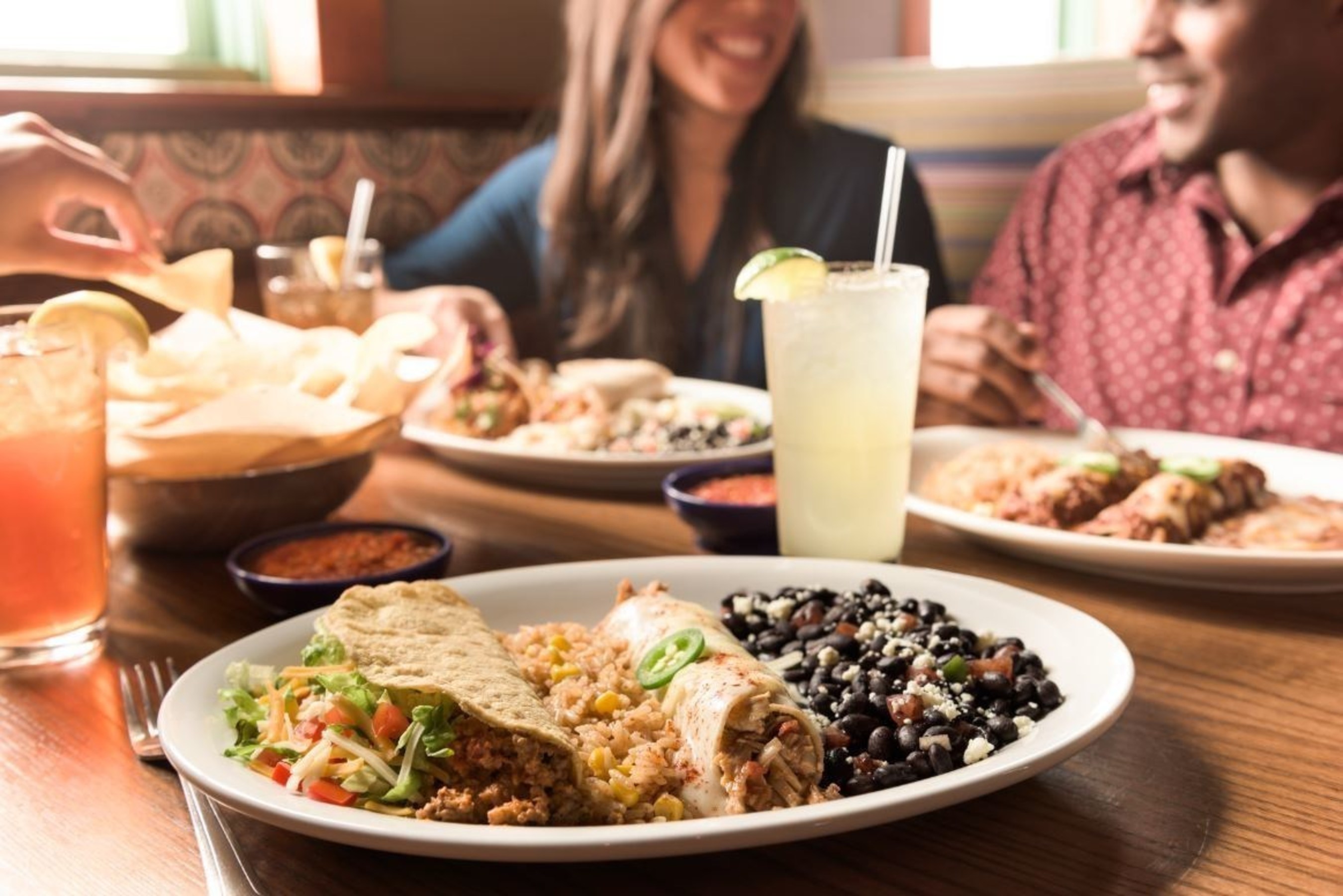 On The Border Mexican Grill & Cantina(R) honors Veterans with a free combo 2 or 3 plate.