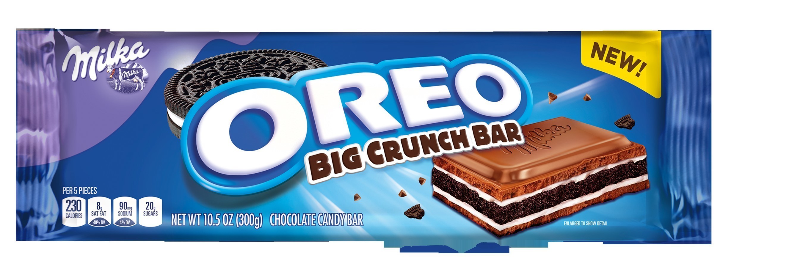 Milka OREO Big Crunch Chocolate Candy Bar