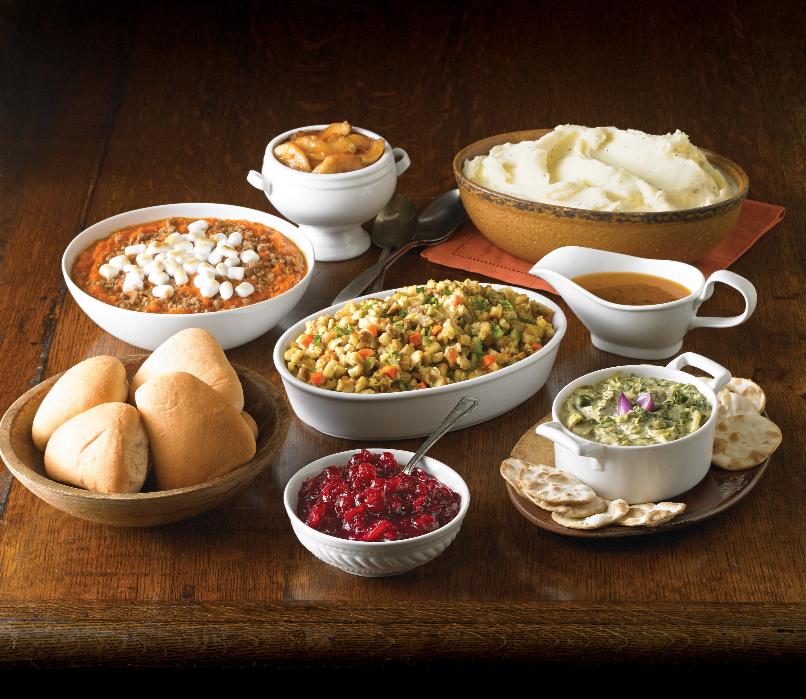 Boston Market has an array of individual sides, entrees, appetizers and desserts available for holiday.