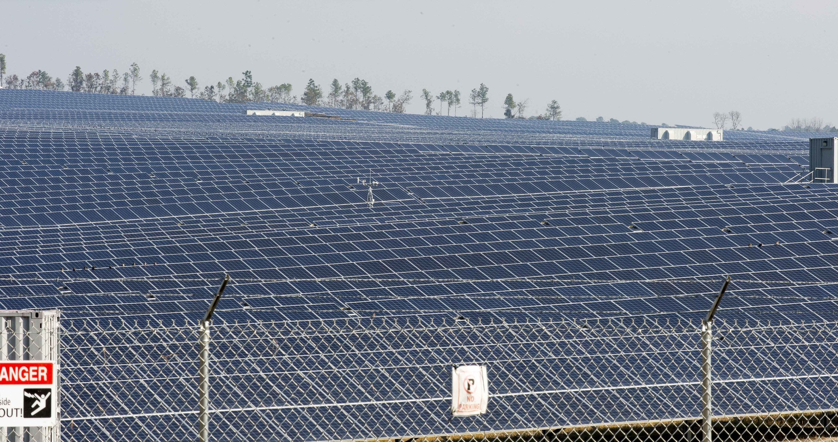 Georgia Power's new 30 MW solar facility at Fort Gordon near Augusta, Ga. occupies 270 acres, utilizes approximately 137,500 ground-mounted photovoltaic (PV) panels and is estimated to represent a $75 million investment at the installation.