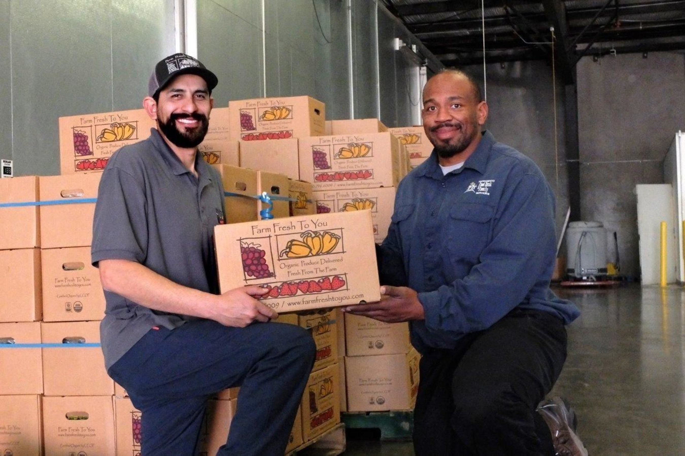 Farm Fresh To You's Donate-A-Box program has donated over 22,000 produced boxes to food banks.