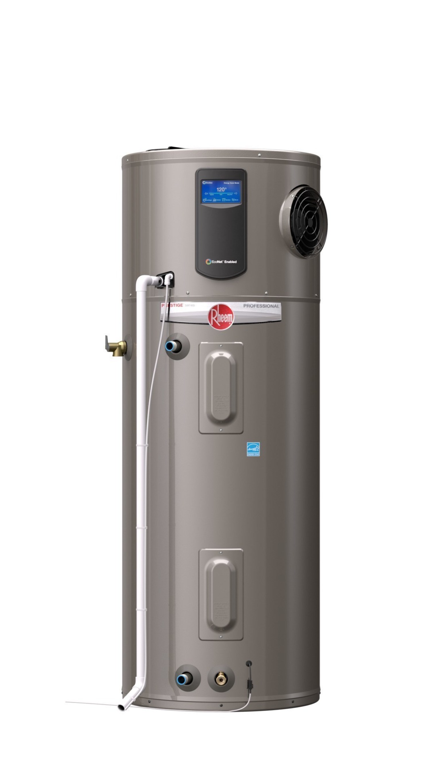The New Rheem® Prestige® Series Hybrid Electric Water Heater Saving