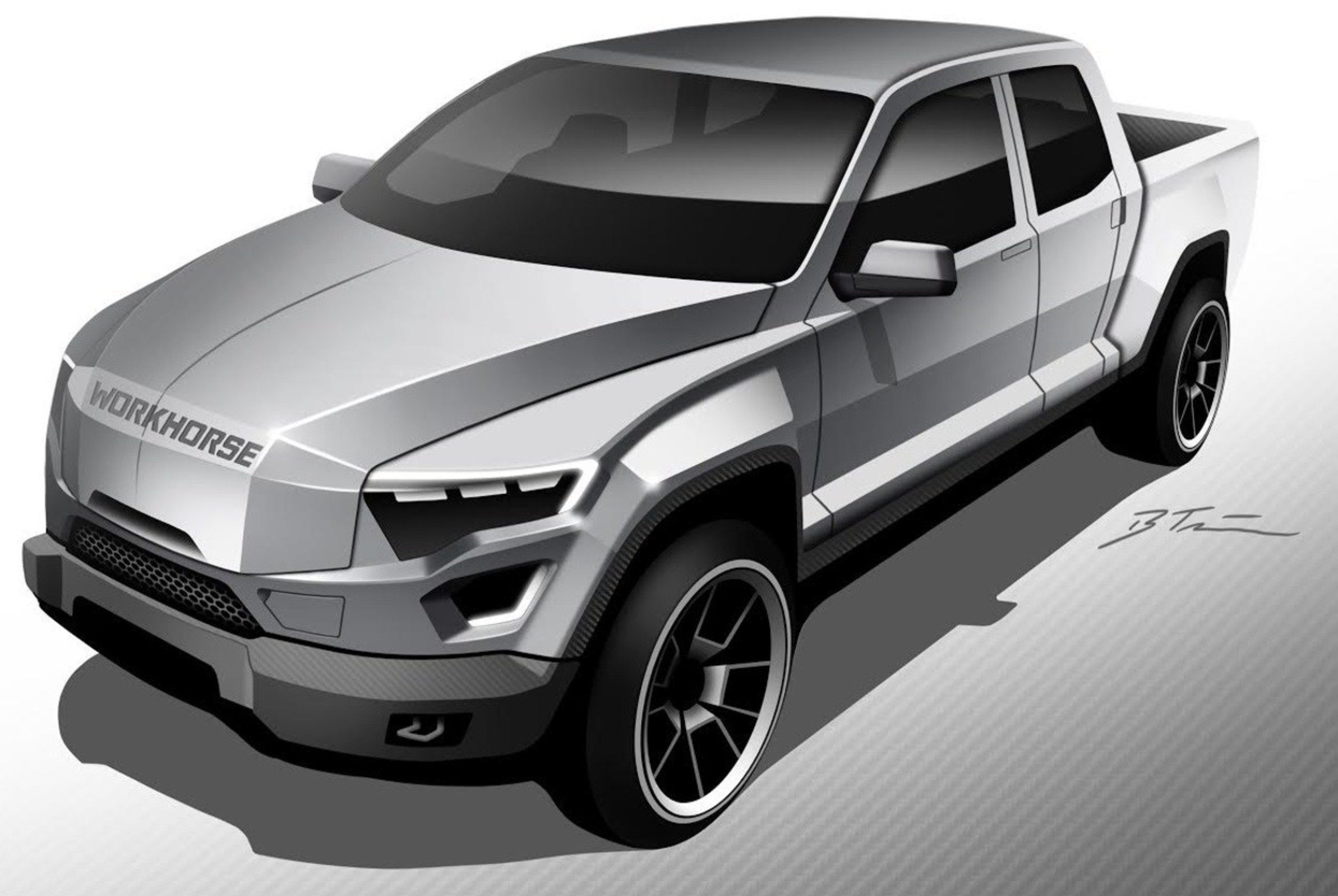 Workhorse W-15 Electric Pickup Truck with Extended Range