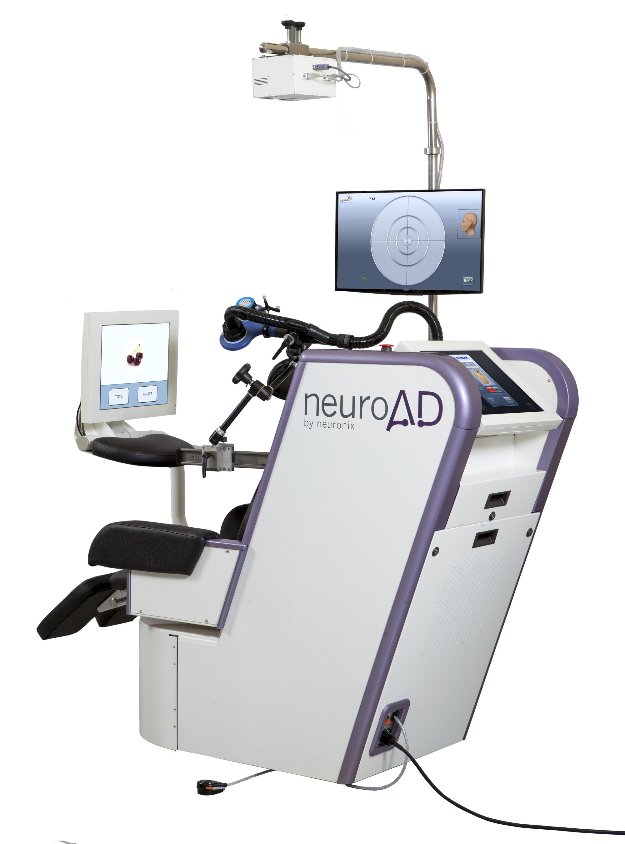 Neuronix announced positive results from its pivotal, double-blind placebo-controlled, multi-center clinical study, for the assessment of safety and efficacy of the neuroAD Therapy System, in the treatment of mild to moderate Alzheimer's disease. Neuronix has filed a U.S. FDA application seeking regulatory clearance to market its neuroAD Therapy System for treatment of Alzheimer's disease. If approved, the neuroAD Therapy System would be the first medical device ever cleared by the FDA for treatment of Alzheimer's. neuroAD is a patent-protected, non-invasive medical device, uniquely combining transcranial magnetic stimulation (TMS) with cognitive training, to concurrently target brain regions affected.