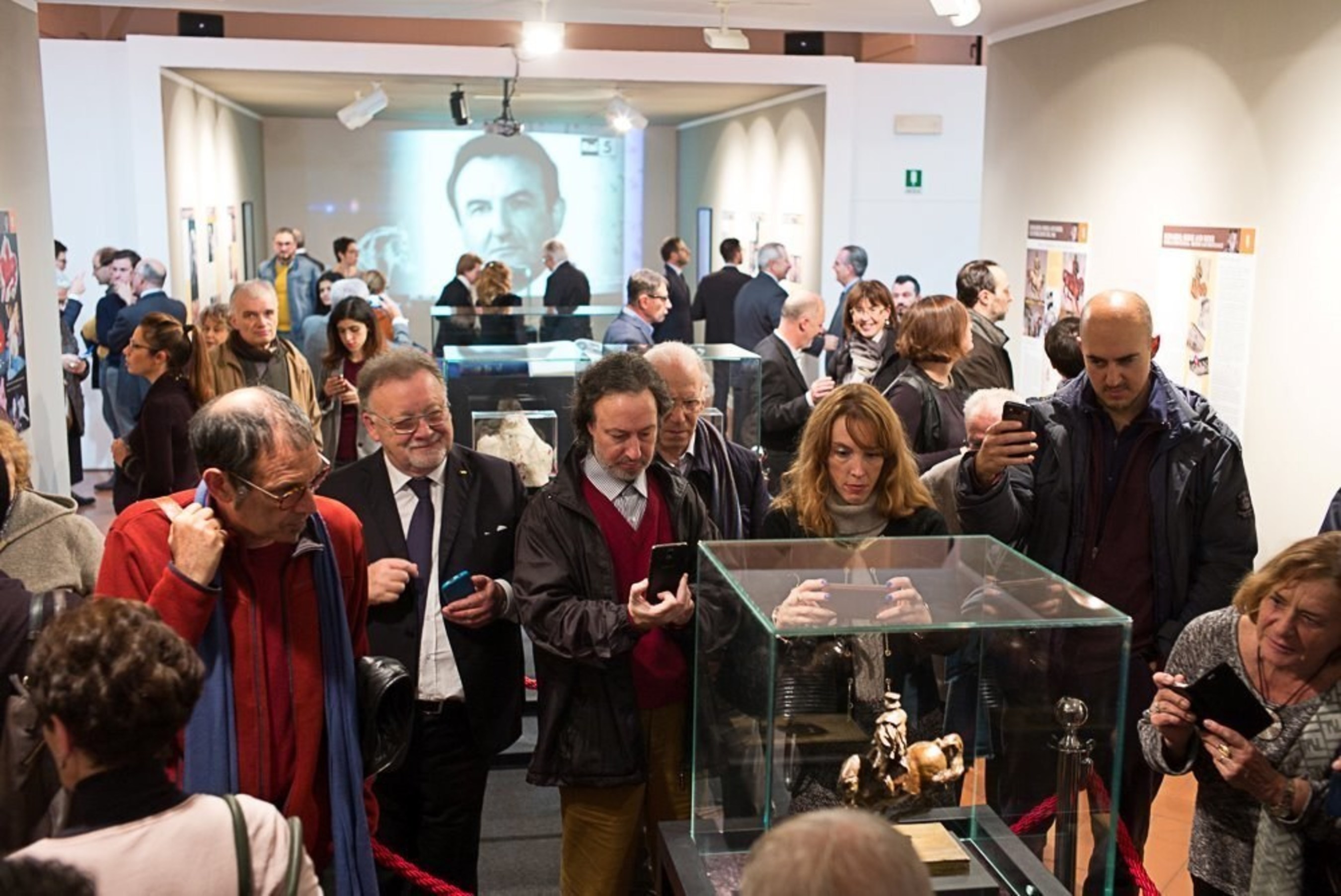 Opening Night of Leonardo da Vinci Horse and Rider Exhibit - 24 November, 2016 - Milan, Italy