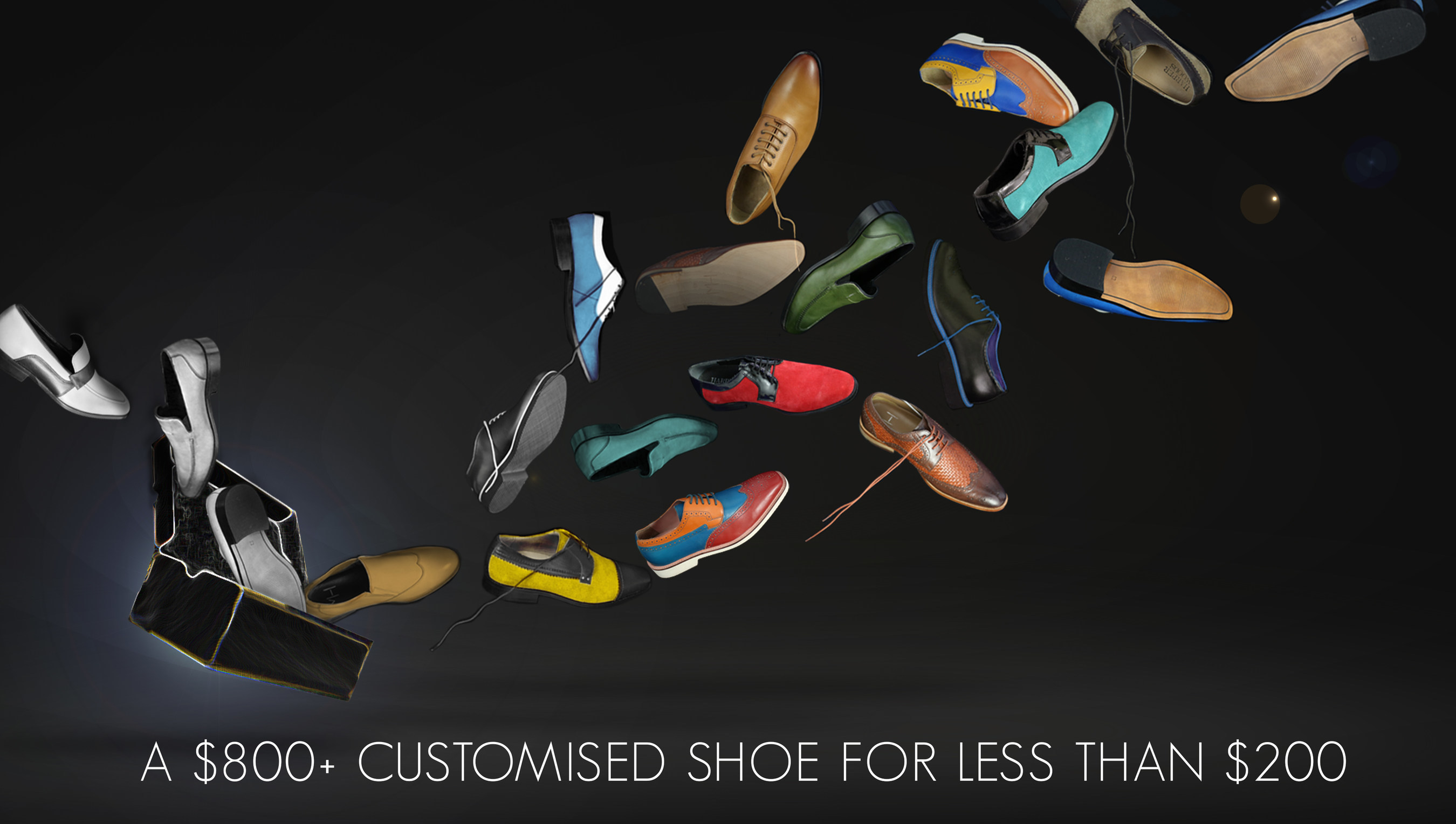 From plain shoes to shoes in so many coloes & designs