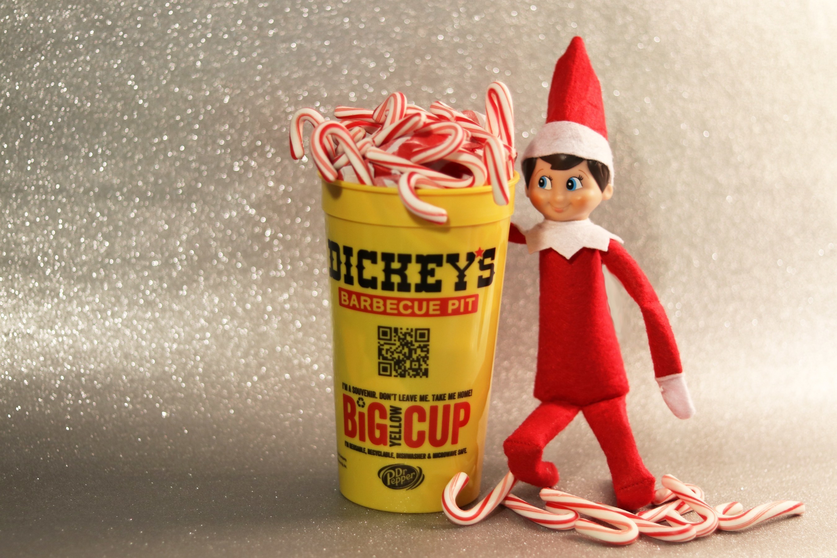 Enter to win delicious prizes with Dickey's Big Yellow Cup Holiday Contest!