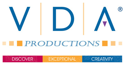 VDA Productions logo. (PRNewsFoto/VDA Productions)