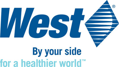 West Pharmaceutical Services logo. (PRNewsFoto/West)