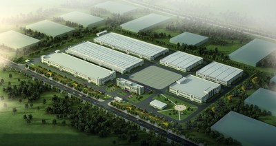 Dalian-based CBAK Industrial Base under construction