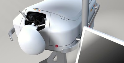 A preview of the HelpMeSee MSICS Surgical Simulator, developed by HelpMeSee, MOOG, InSimo, SenseGraphics and PilotFish.