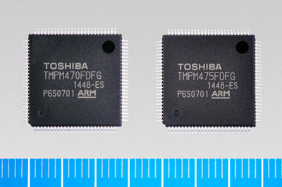 Toshiba's TMPM470FDFG and TMPM475FDFG ARM(R) Cortex(R)-M4F processor-based microcontrollers are designed for high-efficiency operation in home appliances, factory automation systems and industrial applications.