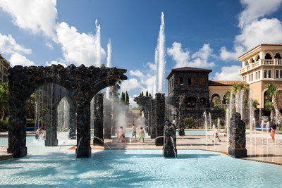 Kids will love the Splash Zone, featuring interactive fountains that launch blasts of water 30 feet into the air. Curtains of water, fog nozzles, and other special water features ensure hours of fun.