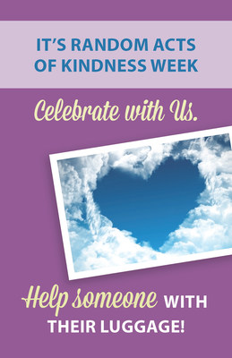 AIRMALL celebrates Random Acts of Kindness Week