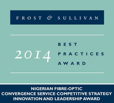 2014 Nigerian Fibre-Optic Convergence Service Competitive Strategy Innovation and Leadership Award