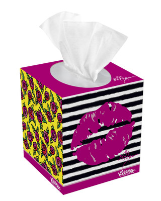 Kleenex Brand Facial Tissue, known for its exceptional softness, is redefining the facial tissue category with the introduction of a new line of attention-grabbing package designs created in partnership with renowned fashion designer Betsey Johnson.