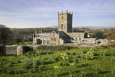 St. David's Cathedral in St. Davids, Wales