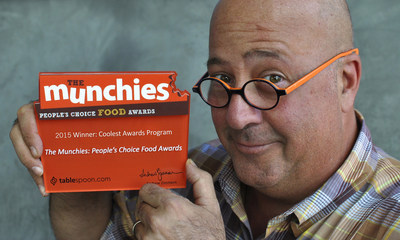 Bizarre Foods Host Andrew Zimmern and panel of 43 celebrity tastemakers team up with General Mills for the fourth year of The Munchies: People's Choice Food Awards to honor 100 of the top food experiences in America.