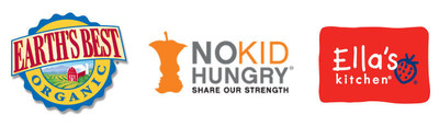 Earth's Best(R) and Ella's Kitchen(R) Partner with No Kid Hungry(R)