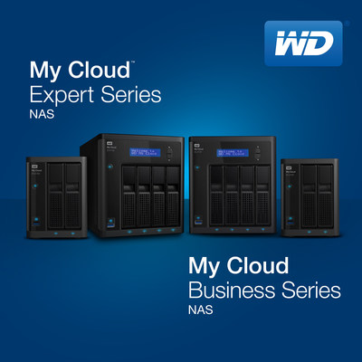 WD(R) Adds High Performance Network Attached Storage (NAS) Solutions For Expert And Business Users To My Cloud(R) Line