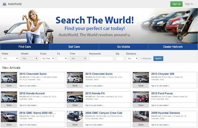 AutoWurld's subscription-based wholesale network for the auto industry features a national online marketplace that never closes