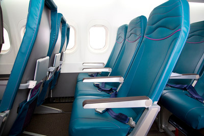 Hawaiian Airlines announced completion of a comprehensive retrofit on the first of its 18 Boeing 717 aircraft, featuring an island-inspired interior cabin redesign and new lightweight Main Cabin seating.