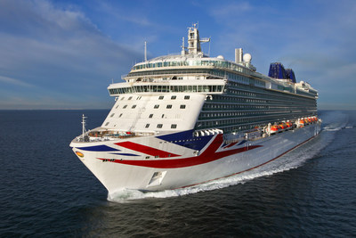 Carnival Corporation & plc, the world's largest travel and leisure company, celebrated the launch of P&O Cruises UK's newest ship, Britannia, in a naming ceremony held today in Southampton, England, to commemorate its entry into service for the P&O Cruises fleet. Britannia, the biggest ship designed exclusively for Britain, embodies the spirit of modern Britain through the ship's elegant design, cutting-edge art collection, best of British chefs, state-of-the-art cookery school and world-class spa.