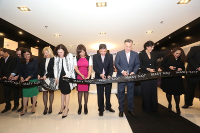 Mary Kay Colombia is open for business as executives from the global beauty company cut the ribbon at the newest location in Bogota, Colombia on March 13, 2015. Celebrating more than 50 years in business, Mary Kay operates in more than 35 countries with 3.5 million Independent Beauty Consultants and $4 billion in global annual sales.