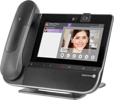 Alcatel-Lucent Enterprise New 8088 Smart DeskPhone integrates with OpenTouch 2.1 for unified communications and visual collaboration to boost video adoption in business
