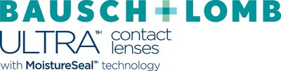 Bausch + Lomb ULTRA Contact Lenses with Moisture Seal technology logo