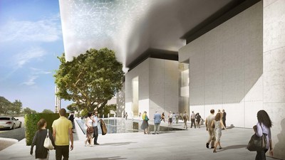 The New Norton expansion and renovation in West Palm Beach, Florida. Rendering: Foster + Partners