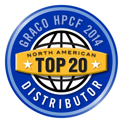 Graco Inc., a manufacturer of fluid handling equipment, recently announced its Top 20 High Performance Coatings and Foam North American distributors for 2014. The distributors were selected based on the total of their equipment purchases from Graco during 2014.