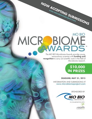 MO BIO Laboratories, Inc. presents the Second Annual MO BIO Microbiome Awards, offering more than $10,000 in prizes!