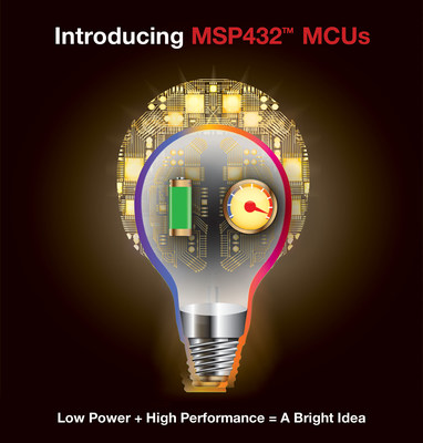 Texas Instruments debuts MSP432(TM) MCU: The world's lowest power microcontroller.