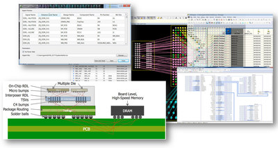 The Mentor Graphics Xpedition Package Integrator flow provides a multi-mode connectivity management system for cross-domain pin-mapping and system-level connectivity tracking and verification.