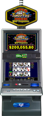IGT Debuts First-Ever Video Poker Interstate Link in Nevada and New Jersey.