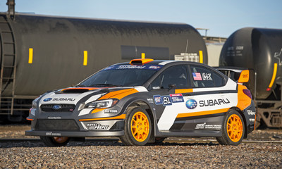 Subaru Driver Bucky Lasek's 2015 WRX STI Rallycross car will debut to the public at the 2015 New York International Auto Show.