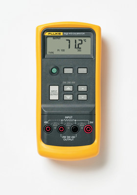 The 714B Thermocouple Temperature Calibrator measures and simulates 17 different thermocouple types as well as millivolts to verify process sensors by direct comparison of measured versus reported temperatures. It allows instrument, process, and plant maintenance technicians to quickly and easily test process temperature instrumentation.
