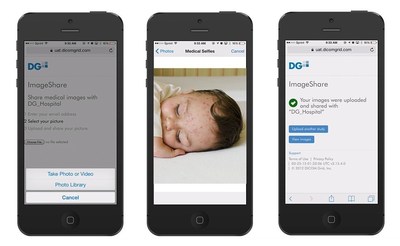 DICOM Grid Debuts "Medical Selfie" to Share Images using an iPhone