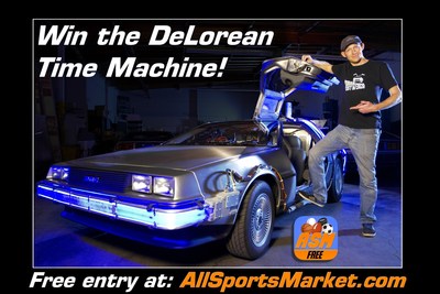 Win the DeLorean Time Machine - AllSportsMarket.com