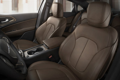 2015 Chrysler 200C premium Mocha leather interior