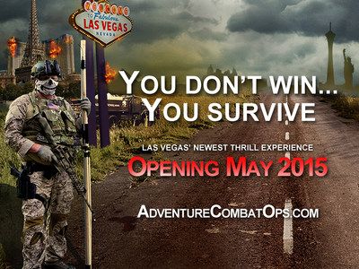 Battle Zombies, Save the World. Adventure Combat Ops Launches in Vegas May 2015