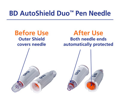 BD AutoShield Duo Pen Needle