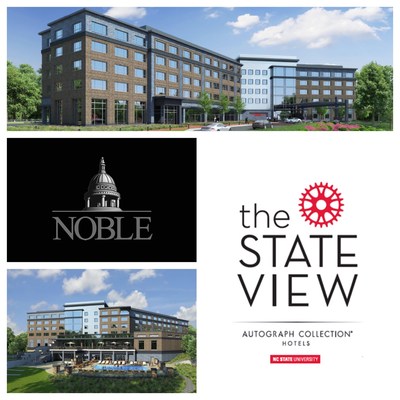 The StateView Hotel breaks ground. The hotel will be centrally located on North Carolina State University's Centennial Campus in Raleigh, North Carolina.