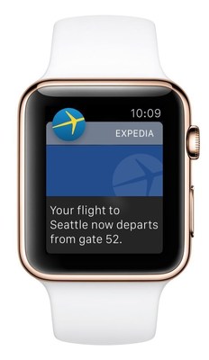 Expedia App Now Available on Apple Watch
