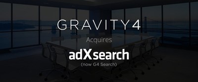 Gravity4 Makes Ninth Acquisition of adX Search to complete the Gravity4 Marketing Cloud