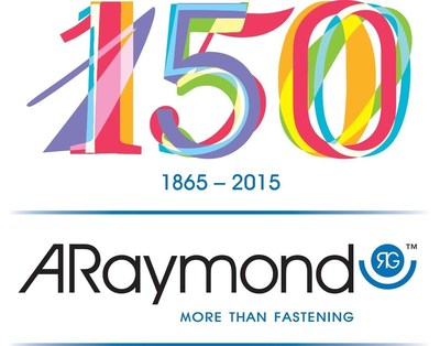 ARaymond 150yrs anniversary logo