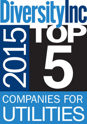 DiversityInc's 2015 Top 5 Companies for Utilities.