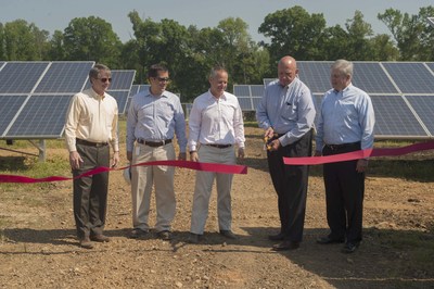 Leaders from Georgia Power, Southern Wholesale Energy, United Renewable Energy LLC and Dalton Utilities gathered this past week for a ribbon-cutting to mark the latest expansion of the Dalton Solar Plant in Dalton, Ga.