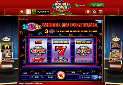 IGT's DoubleDown Casino launches the Wheel of Fortune Double Times Pay 3x4x5x game for desktop and mobile devices.